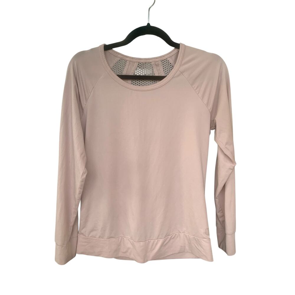 Balance Collection Long Sleeve Top - Women's Small, Blush Pink